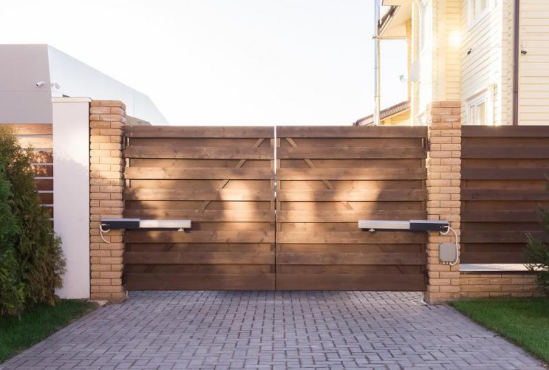 Un portail automatique pour mieux prot&eacute;ger votre domicile